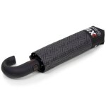 Isotoner parapluie x - tra solide ultra d�perlant ouverture / fermeture automatique monogramme homme ...