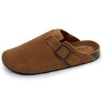 Isotoner sabots semelle intérieure cuir extra - flex - patch talon confort camel femme Isotoner sabots semelle intérieure cuir extra - flex - patch talon confort camel femme
