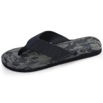 Isotoner tongs très confortables tiges larges camo marine homme Isotoner tongs très confortables tiges larges camo marine homme