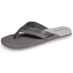 Isotoner tongs ultra confortables et chic semelle ultra moelleuse gris homme Isotoner tongs ultra confortables et chic semelle ultra moelleuse gris homme