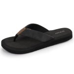 Isotoner tongs ultra confortables tiges larges noir homme Isotoner tongs ultra confortables tiges larges noir homme