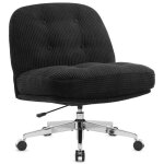 Iwmh chaise de bureau fauteuil de bureau paisse avec roulettes siege pivotante rglable en hauteur sans ...