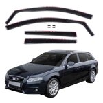 J&j automotive gp deflecteurs dair d�flecteurs de fen�tre lat�rale compatible avec audi a4 (b8) 5p combin� ...