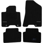 Tapis de sol sur mesure - j&j automotive - kia sportage 2015 - 2021 - velours noir - antidrapant - impermabl ...