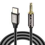 Cble audio auxiliaire - j&d - usb c vers 35 mm - 24 bits / 96 khz - durable - compatible iphone / samsung ...