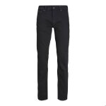 Jack & jones clark evan jeans r�gulier noir - stretch confort taille normale