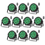 Jajaluya 14 led rgbw jeux de lumi�re - 84w lumi�re de sc�ne avec t�l�commande - par led stroboscope & ...