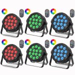 Jajaluya 14 led rgbw jeux de lumi�re - 84w lumi�re de sc�ne avec t�l�commande - par led stroboscope & ...