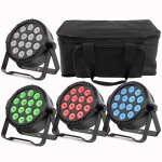 Jajaluya 140w 14 led rgbw lumi�re de sc�ne - jeux de lumi�re dj avec stroboscope & son - par led pack ...