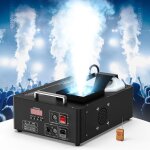 Jajaluya 2000w machine  fume 24 led rgb dmx avec tlcommande - peut pulvriser  lenvers pour disco ...
