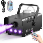Jajaluya 500w machine � fum�e 3 rgb led lumi�re contr�lable couleur avec t�l�commande alliage daluminium ...