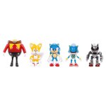 Coffret figurines - coffret figurine sonic (ensemble 5 h�ros) - 5 figurines articul�es - 6 cm - d�s 3 ...