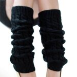 Jambires en tricot pour chevilles et jambes chaussettes hautes tricotes au crochet pour lhivernoir