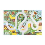 Tapis de jeu - janod - campagne - antid�rapant - 120 x 78 cm - pour enfants d�s 2 ans