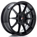 Jante japan racing jr11 17 x 7 et35 4x98 / 108 gloss black - 41587993