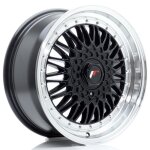 Jante japan racing jr9 17 x 75 4x100 / 108 et35 gloss black w / machined lip - 41561937