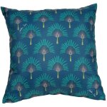 Jardin prive coussin d�co jakarta - 40 x 40 cm - marine