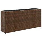 Jardini�re bac lit sur�lev� plantes fleurs terrasse jardin avec 2 pots 90 x 20 x