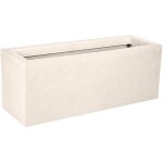 Jardini�re - eda - volcania up - 57 l - int�rieur / ext�rieur - d�cor pierre - 795 x 295 x h 295 cm - ...