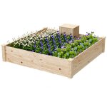 Jardinière - outsunny - avec bac à compost - design à fond ouvert - pour légumes fleurs - en bois - 123 ... Jardinière - outsunny - avec bac à compost - design à fond ouvert - pour légumes fleurs - en bois - 123 ...