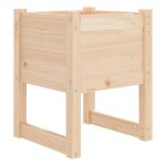 Meilleures jardini�re - pot de fleurs - bac � fleurs 40x40x525 cm bois massif de pin ssd6281531