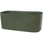 Jardini�re + r�serve eau - garden id respect - vert de gris 50 x 17 cm - 100% d�chets m�nagers - 100% ...