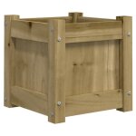 Meilleures jardini�re - shop - pot de fleurs - bac � fleurs 31x31x31 cm bois de pin impr�gn� ssd1345160 ...