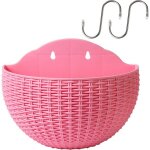 Jardini�res suspendues pot de fleurs mural avec 2 crochets bac � fleurs en plastique pour cl�ture jardini�res ...