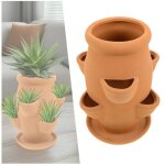 Jardini�re tour � fraises pot tour � fraises en terre cuite pot de fleurs d�coratif polyvalent pot de ...