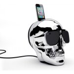 Jarre aeroskull enceinte bluetooth - argent chromé Jarre aeroskull enceinte bluetooth - argent chromé