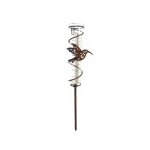 Pluviomtre - lubgitsr - colibri - 45 cm - fer - bronze