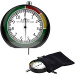 Jauge de profondeur de bande de roulement de pneu 0 - 11 mm outil de mesure profondeur universel