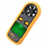 Jauge de vitesse de lair anmomtre portable pour le refroidissement testeur de vitesse du vent dbit ...