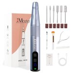 Jcmaster ponceuse � ongles professionnelle sans fil 11 en 1 lime �lectrique rechargeable 12500 tr / min ...