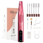 Jcmaster ponceuse � ongles professionnelle sans fil 11 en 1 lime �lectrique rechargeable 12500 tr / min ...