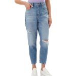 Jean bleu mom femme tommy hilfiger