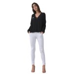 Jean femme - x - max - slim fit - taille haute - 70% coton - blanc