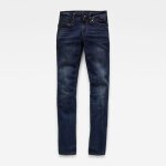 Jeans femme - g - star - midge straight - coupe droite - taille standard - couleur bleu