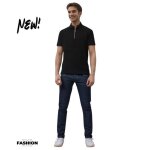 Jean homme - tiffosi - slim - bleu indigo - taille basse - 99% coton 1% lycra