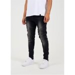 Jean homme style biker black wash brave soul du 38 au 46