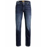 Jean - jack & jones - clark original 278 - coupe droite - bleu fonc� - confortable