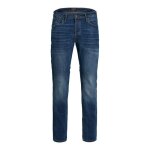 Jean homme jack & jones tim original 782 slim bleu - super stretch 85% coton coupe droite