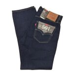 Jeans levis 501 0101 original premium one wash bleu