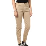 Jean mom fit beige femme my tinas 270