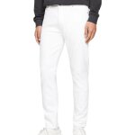 Jean regular blanc homme tommy hilfiger dm0dm18720