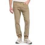 Jean slim beige homme lee straight 112370603