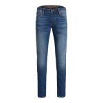 Jean slim - jack & jones - glenn original 006 - indigo knit - taille basse - confort stretch