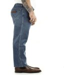Jeans wrangler - w12133010 - texas stretch - jeans - droit - homme