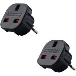 Jembe - adaptateur voyage prise anglaise vers france lot de 2 - type g vers type c - socit franaise ...