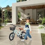 Jeobest bicyclette pour enfants 16 pouces pour filles et gar�ons de 5 � 7 ans v�lo enfant avec stabilisateurs ...